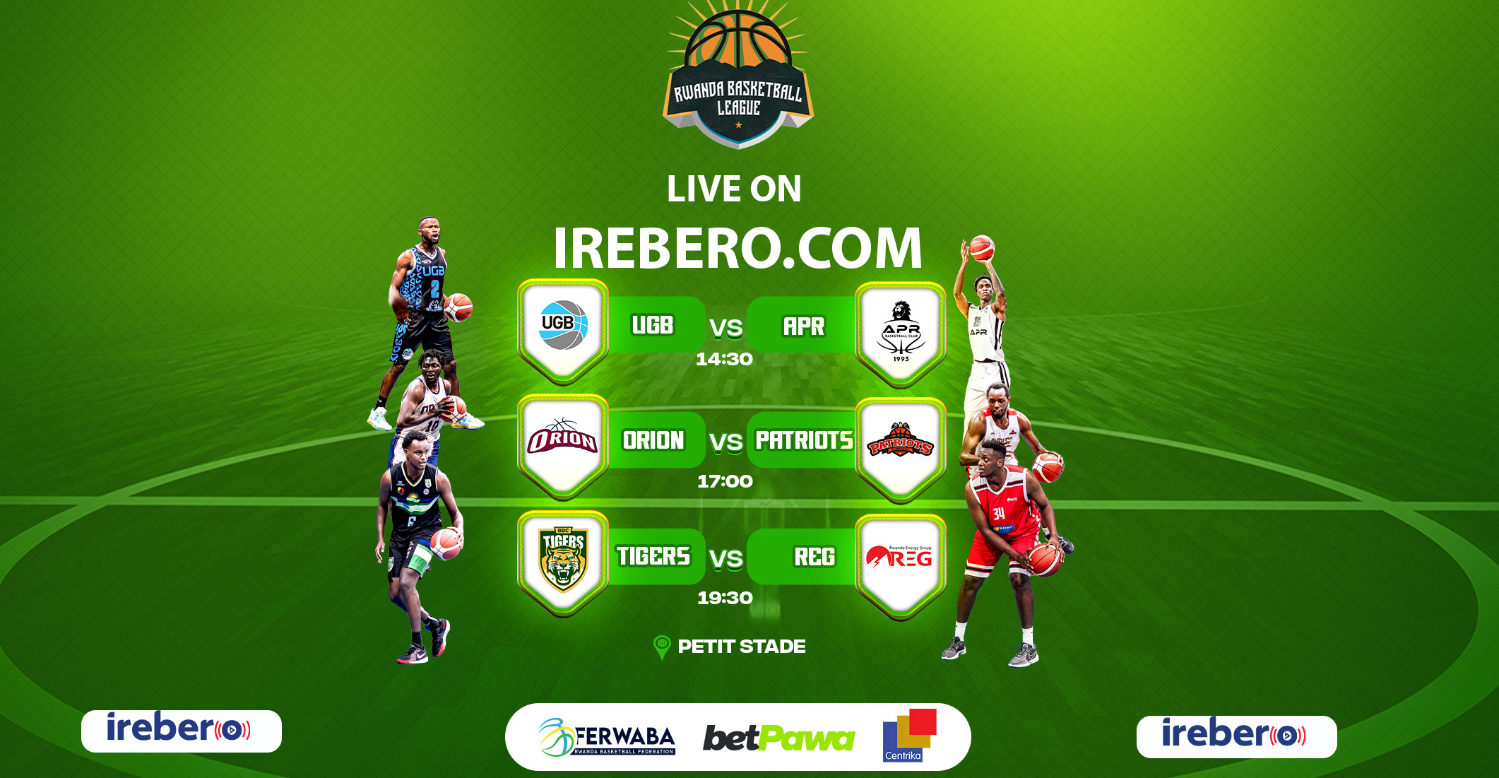 UGB vs REG | IREBERO - Live Experiences
